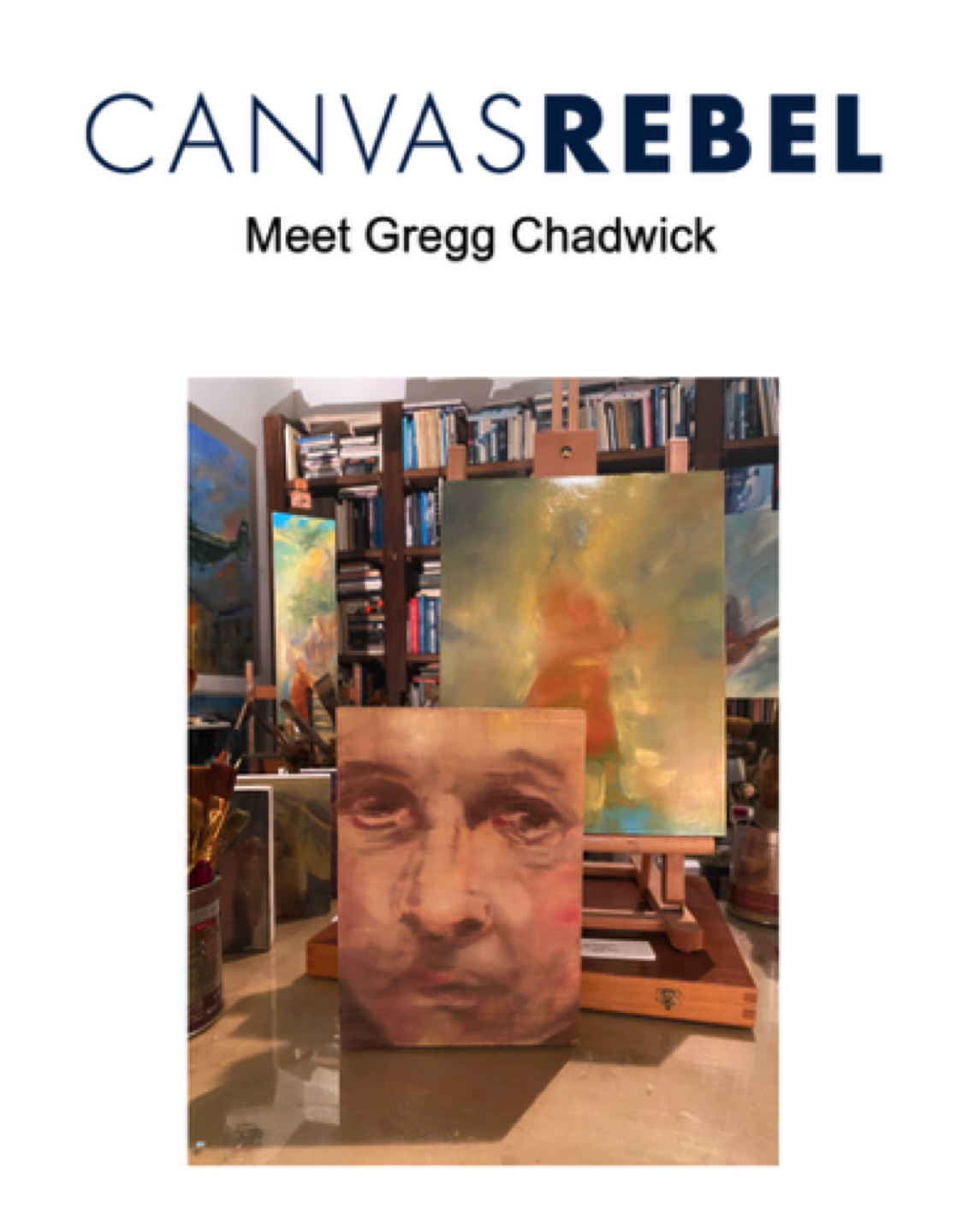 Gregg Chadwick's New Interview in Canvas Rebel
November 2023